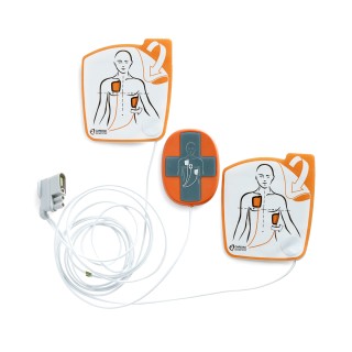 Electrodes adulte pour défibrillateur Powerheart G5 avec capteur RCP