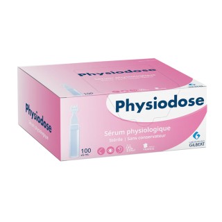 Sérum physiologique Physiodose