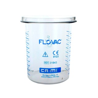 Bocal FLOVAC 1000ml pour aspirateur de mucosité ASKIR 30, VacuAide, QSU